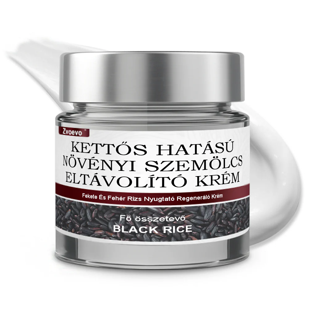 ✅ Zvoevo® Fekete Rizses Bőrregeneráló Krém 👨‍⚕️ (Szemölcsök, bőrkinövések, foltok és hiperpigmentáció kezelésére)🍀