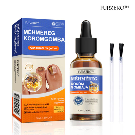 🐝Furzero™ Méhméreg Körömgomba Kezelőoldat: Teljes megoldás a körömgomba problémájára🌟👣👣