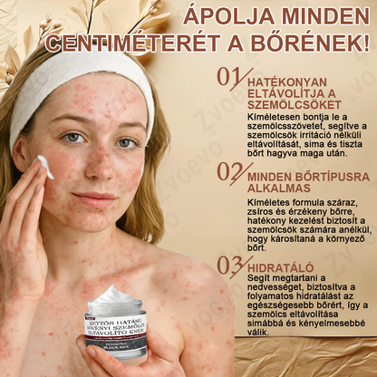 ✅ Zvoevo® Fekete Rizses Bőrregeneráló Krém 👨‍⚕️ (Szemölcsök, bőrkinövések, foltok és hiperpigmentáció kezelésére)🍀