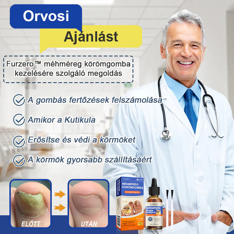 🐝Furzero™ Méhméreg Körömgomba Kezelőoldat: Teljes megoldás a körömgomba problémájára🌟👣👣